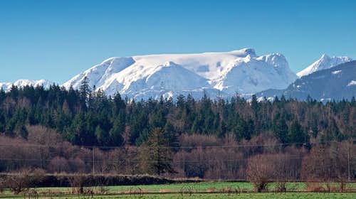 A picture of the Comox Glacier
