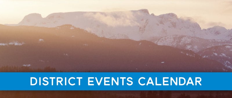 District Events Calendar